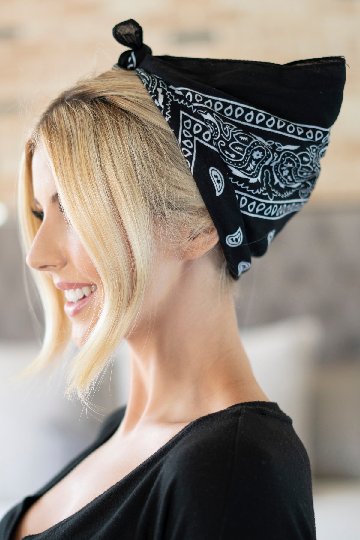 Bandana à motif Paisley