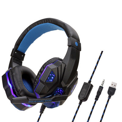 Casque Gaming Filaire Lumineux – Son Stéréo &amp; 7.1 – Micro Intégré
