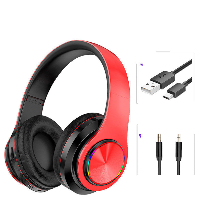 Casque Gaming Bluetooth Sans Fil avec LED