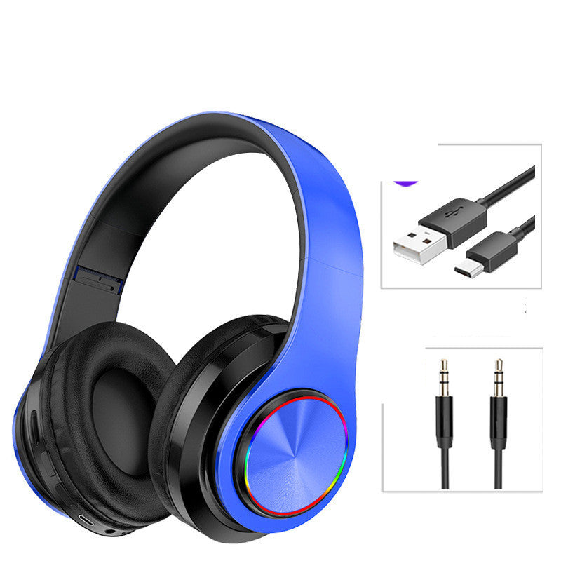 Casque Gaming Bluetooth Sans Fil avec LED