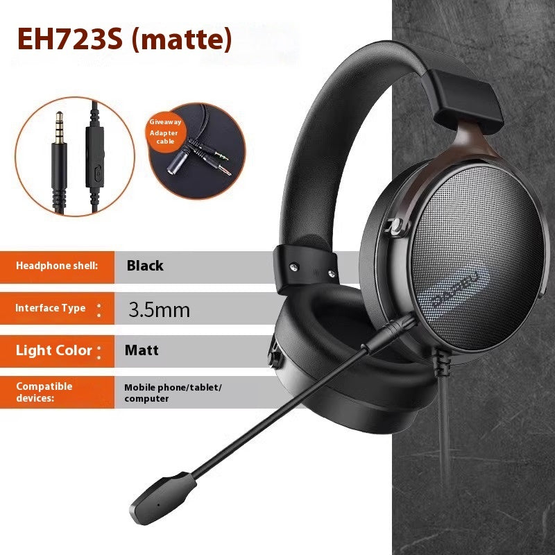 Casque gaming filaire avec suppression du bruit