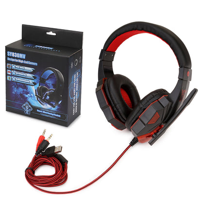 Casque Gaming Filaire Lumineux – Son Stéréo &amp; 7.1 – Micro Intégré