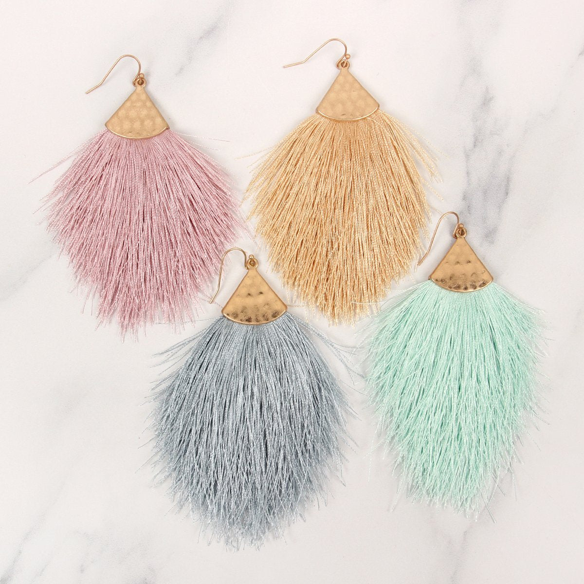 Boucles d’oreilles à pampilles