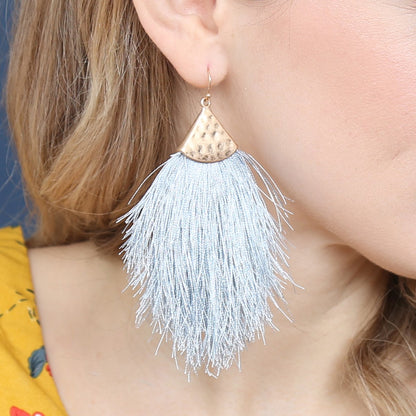 Boucles d’oreilles à pampilles