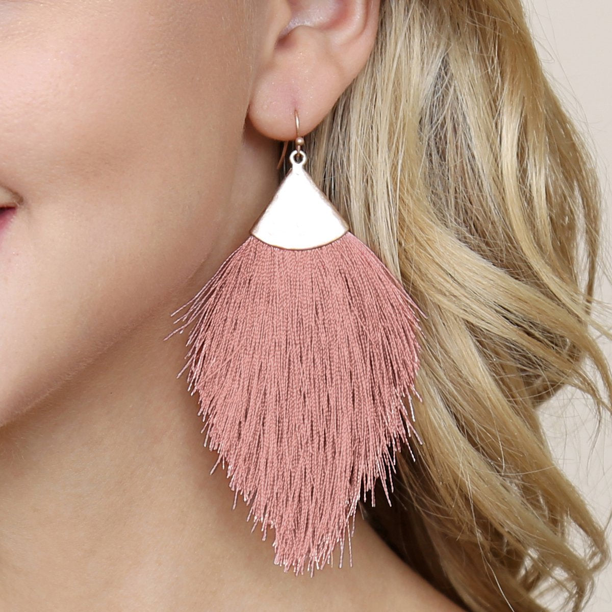 Boucles d’oreilles à pampilles