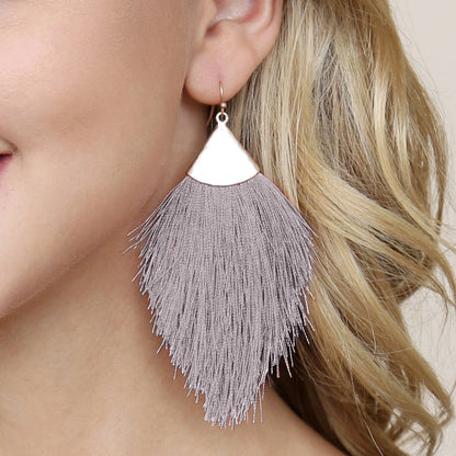 Boucles d’oreilles à pampilles