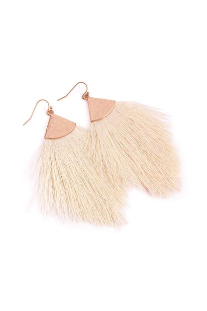 Boucles d’oreilles à pampilles