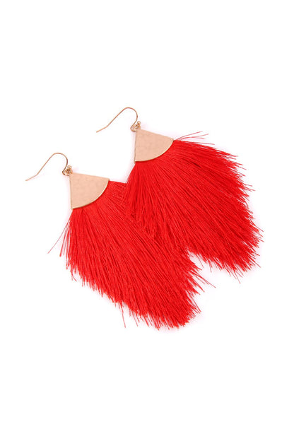 Boucles d’oreilles à pampilles