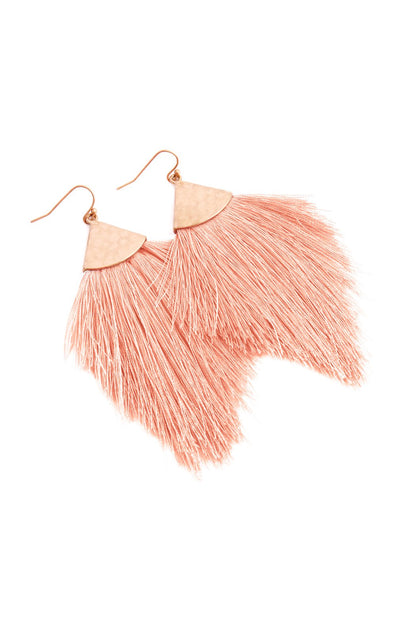 Boucles d’oreilles à pampilles