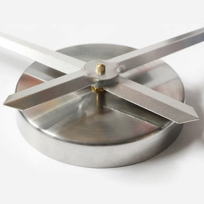 Horloge 3D en miroir acrylique