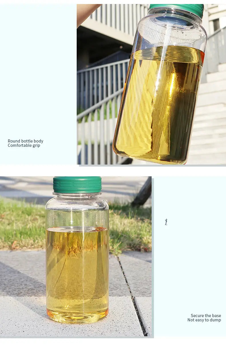 Bouteille portable XL – Plastique pratique pour sport et déplacements