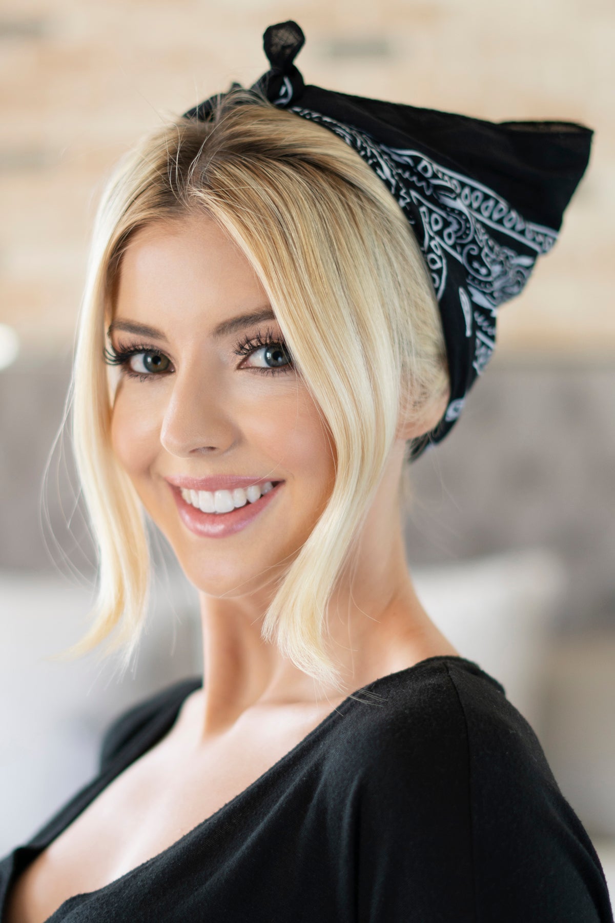 Bandana à motif Paisley