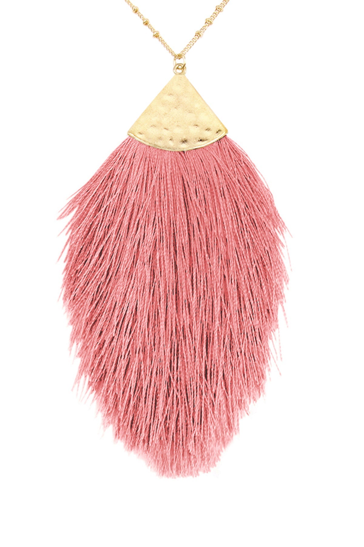 Collier à franges Long et Audacieux