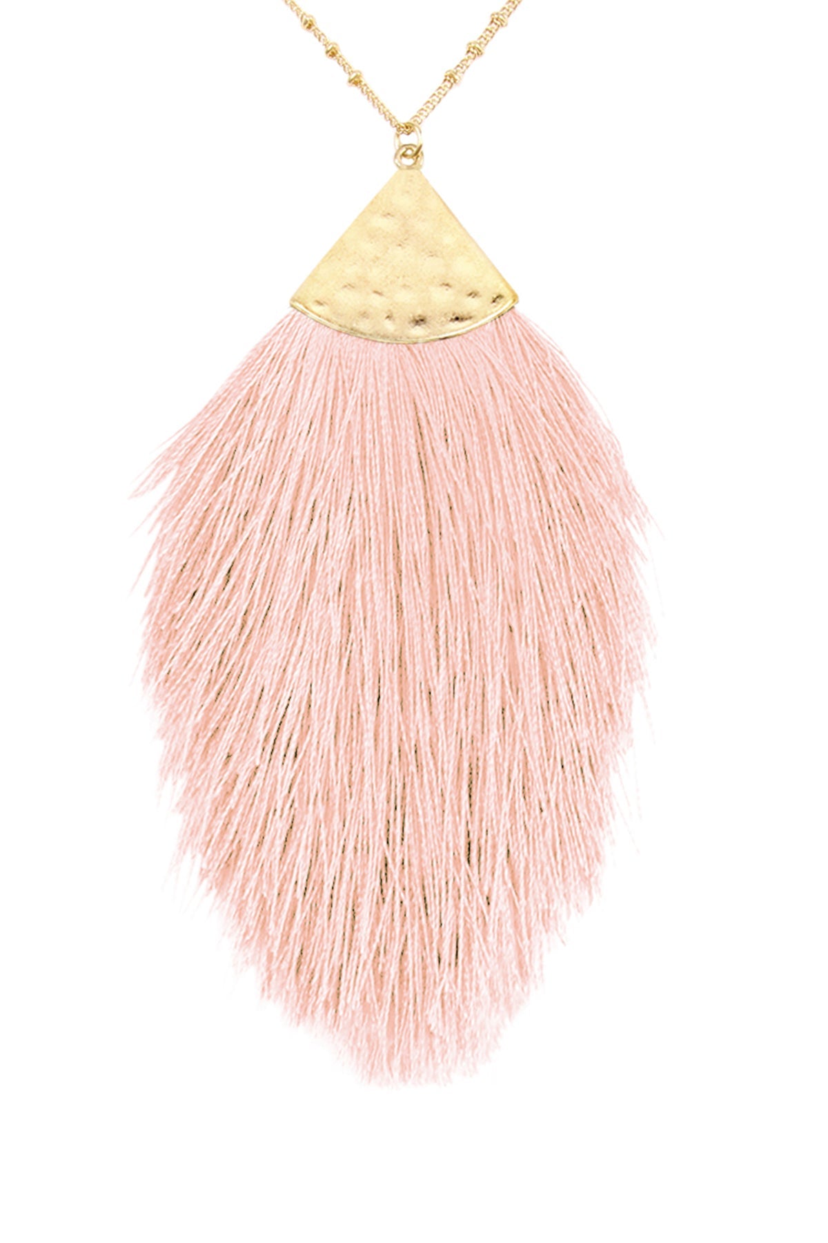 Collier à franges Long et Audacieux