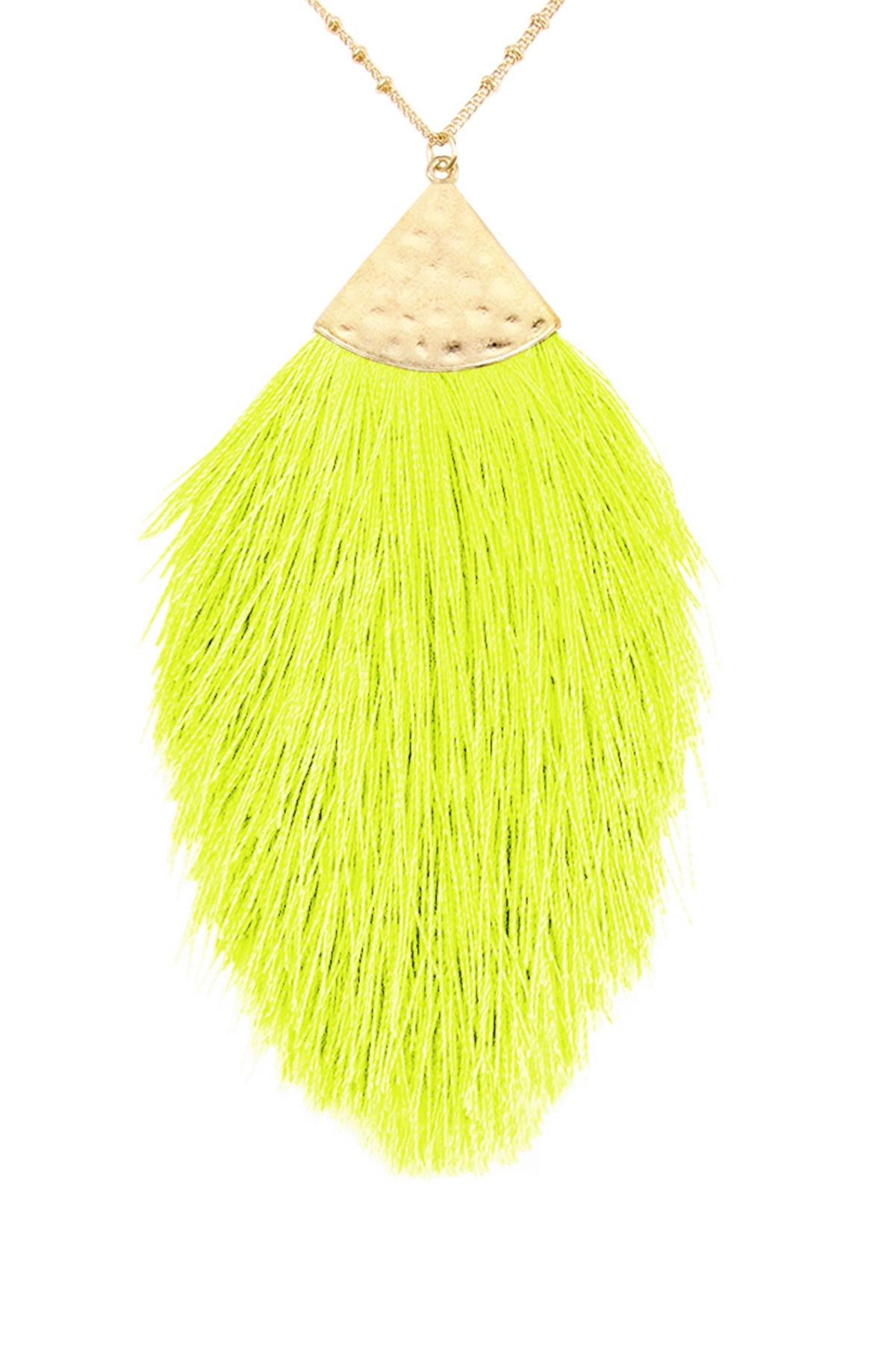 Collier à franges Long et Audacieux