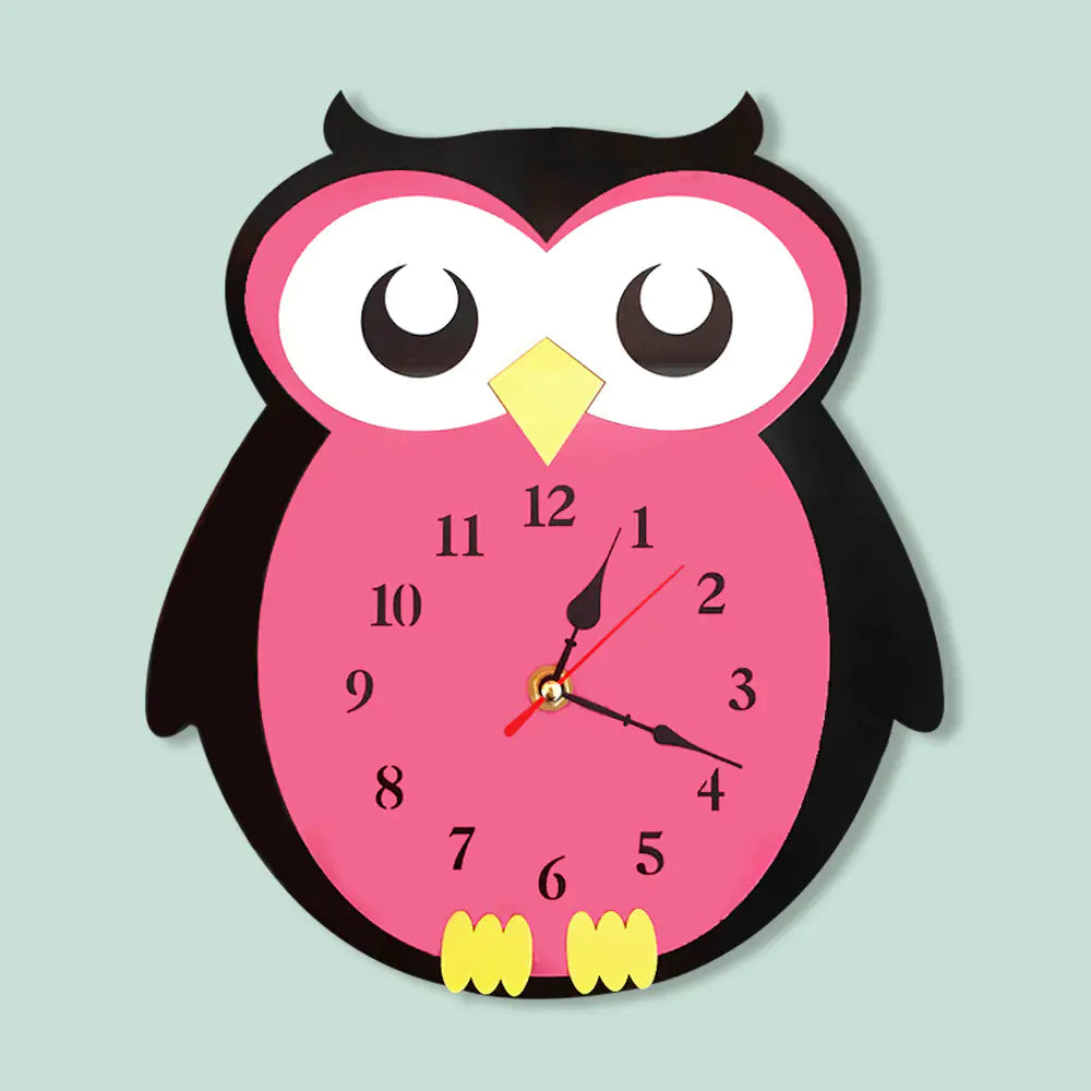 Horloge hibou décorative