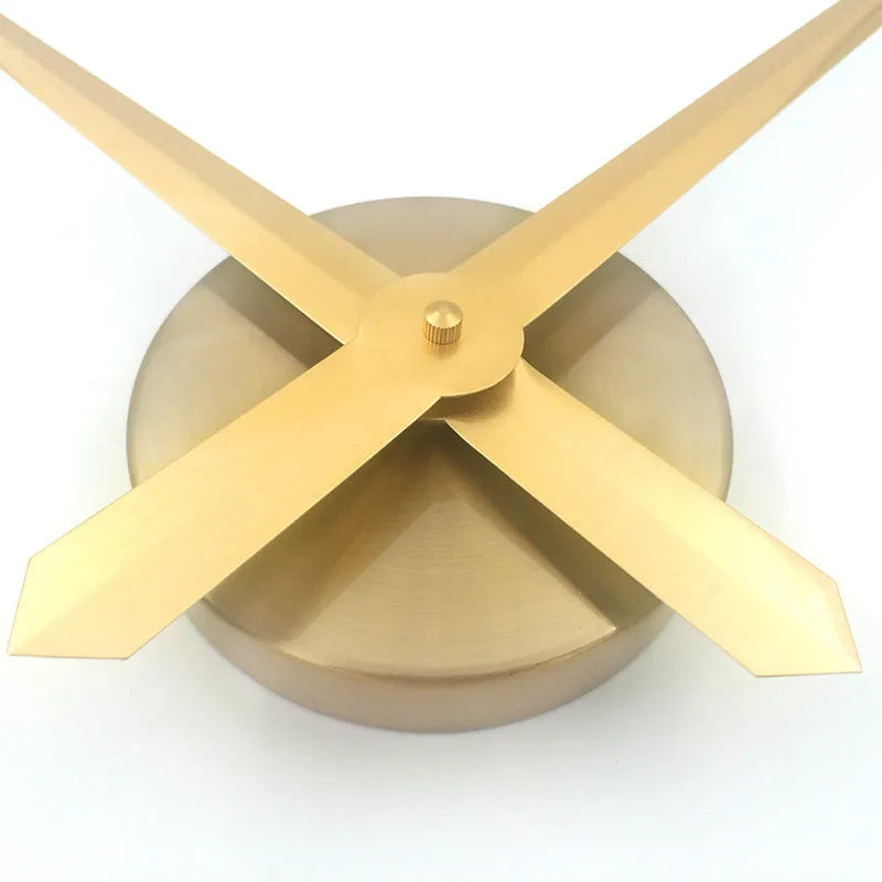 Horloge 3D en miroir acrylique