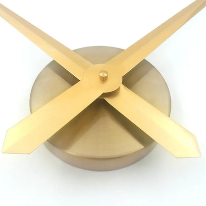 Horloge 3D en miroir acrylique