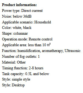 Humidificateur aromathérapie goutte de pluie