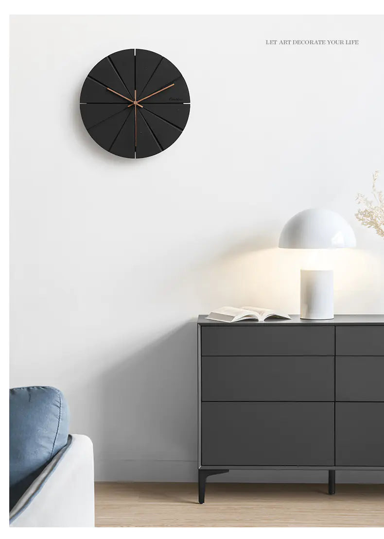 Horloge murale 3D créative en acrylique