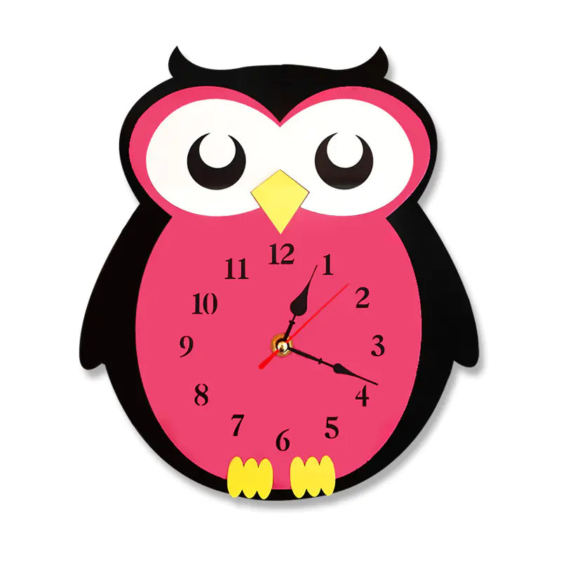Horloge hibou décorative