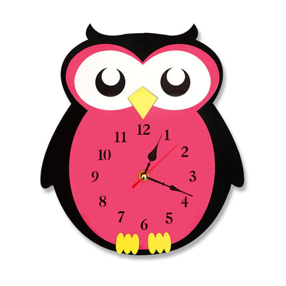 Horloge hibou décorative