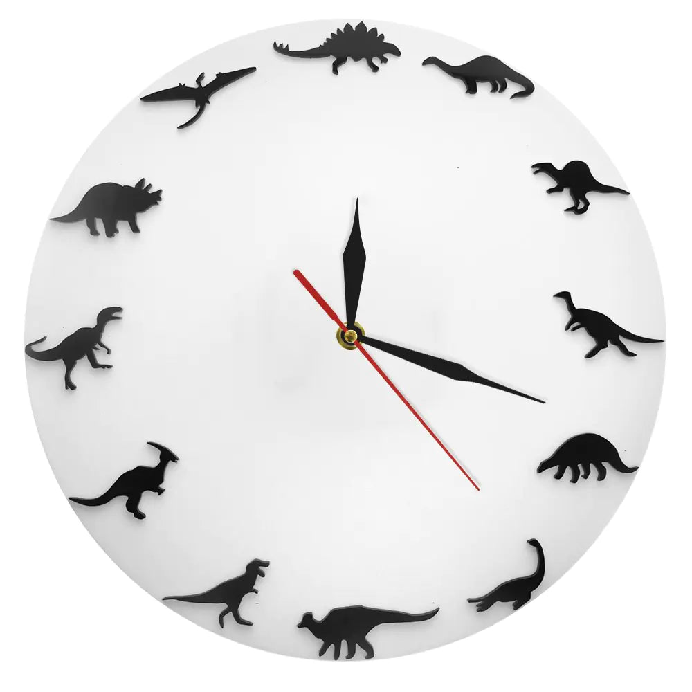Horloge murale et stickers miroir pour votre déco