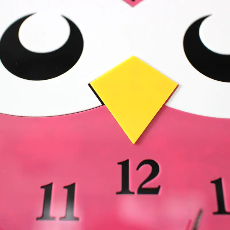 Horloge hibou décorative