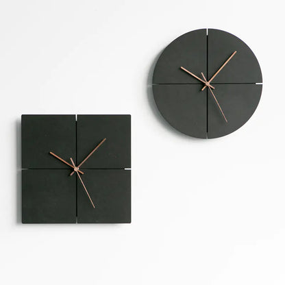 Horloge murale minimaliste au design moderne et silencieux