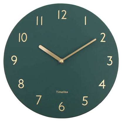 Horloge murale au design cuir